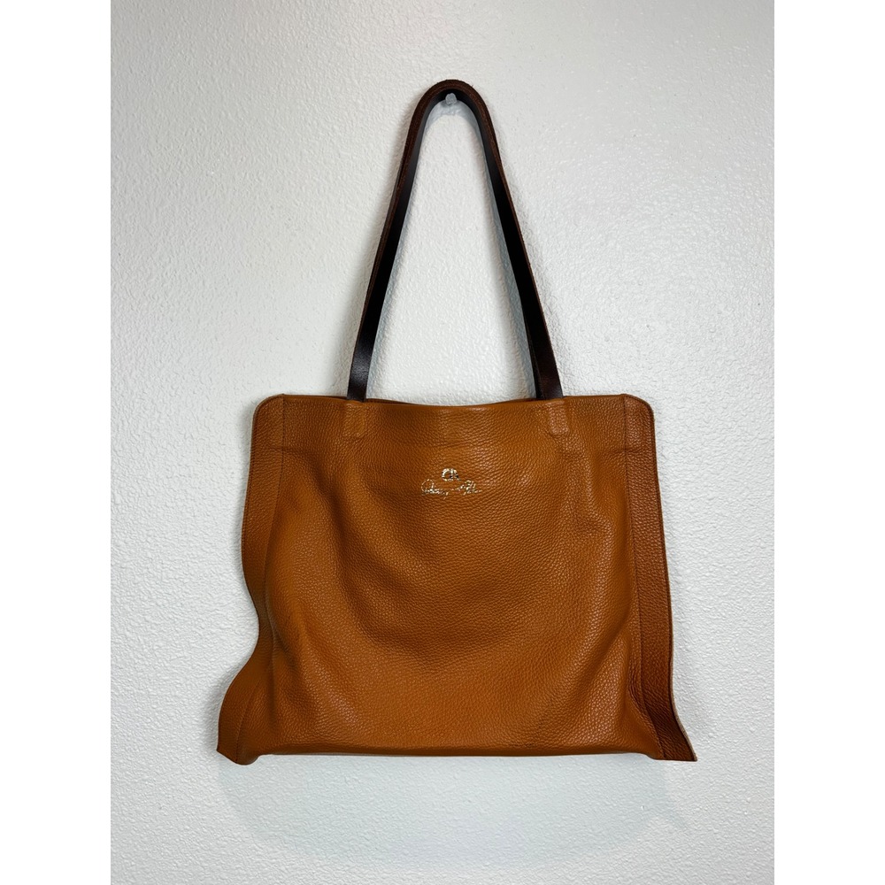 Danny Albu Tote Bag Womens Tan The Leaf Leather Handcrafted Ireland Large